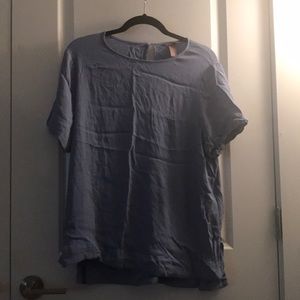 HM+ Blue Dress Shirt